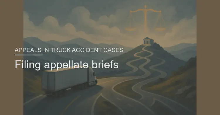 Filing appellate briefs