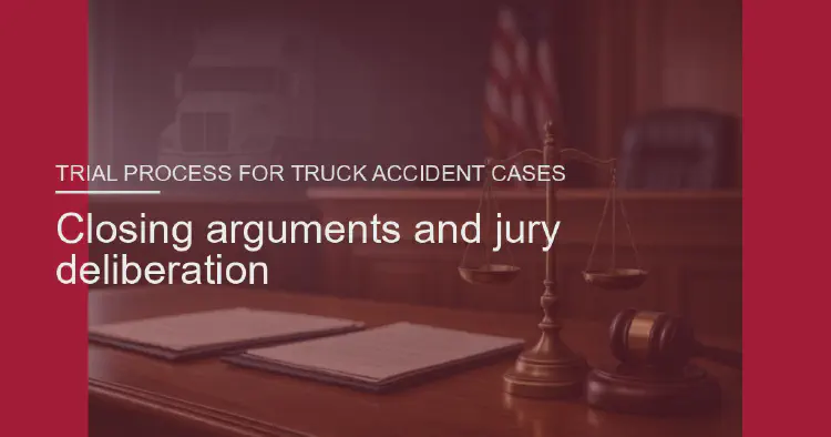 Closing arguments and jury deliberation