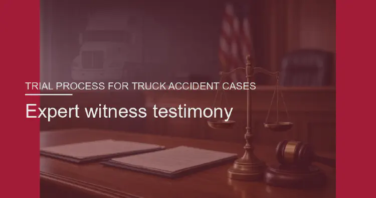 Expert witness testimony