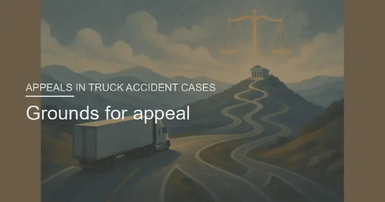 Grounds for appeal