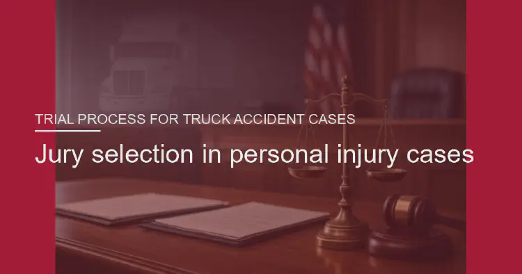 Jury selection in personal injury cases