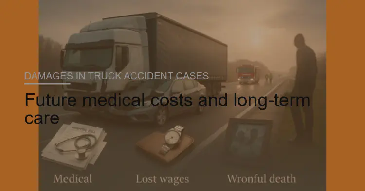 Future medical costs and long-term care