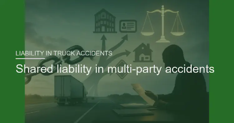 Shared liability in multi-party accidents