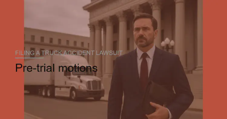 Pre-trial motions