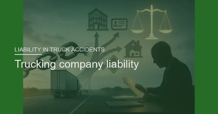 Trucking company liability