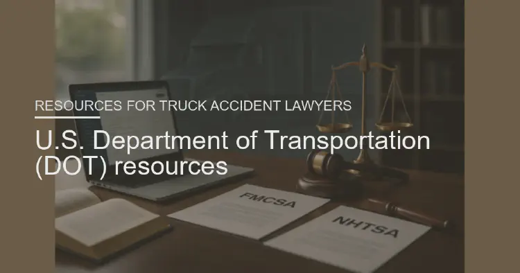 U.S. Department of Transportation (DOT) resources
